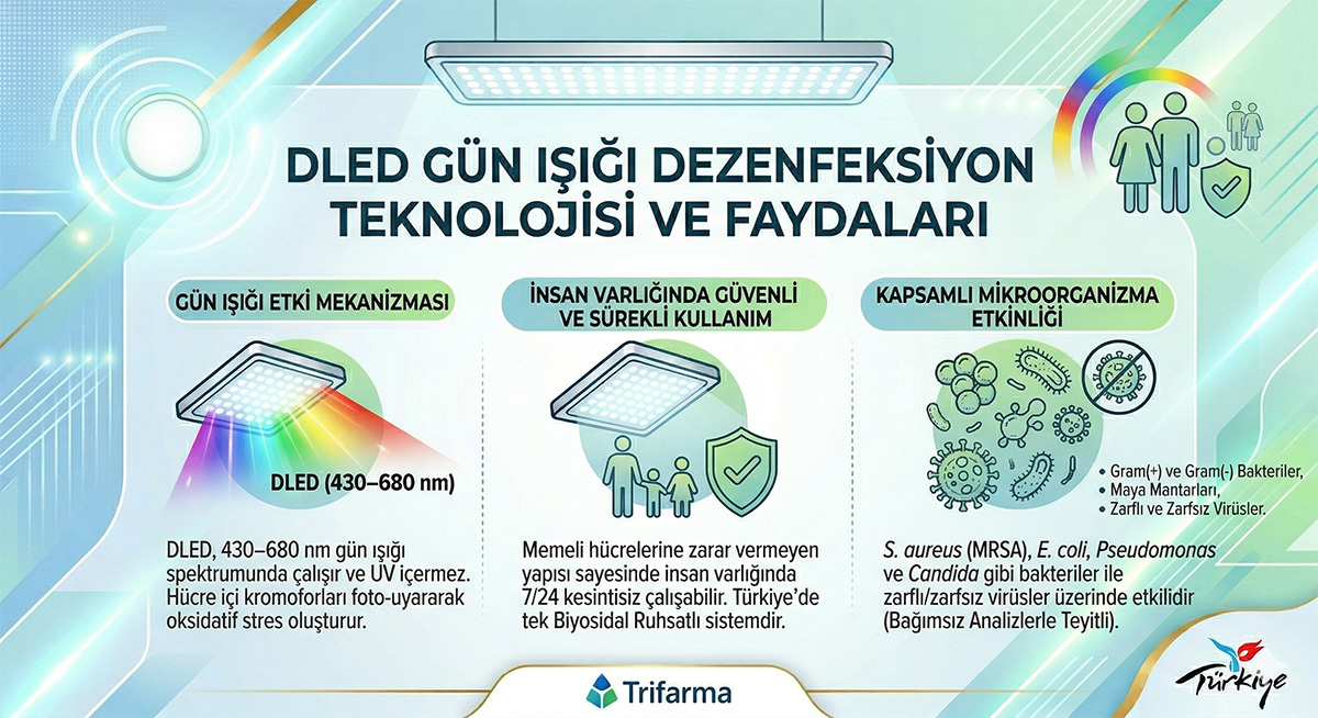 Dezenfeksiyon LED Nedir ve Nasıl Çalışır?