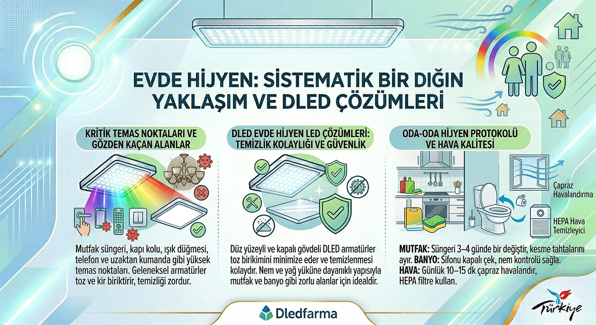 Evde Hijyen Nasıl Sağlanır?