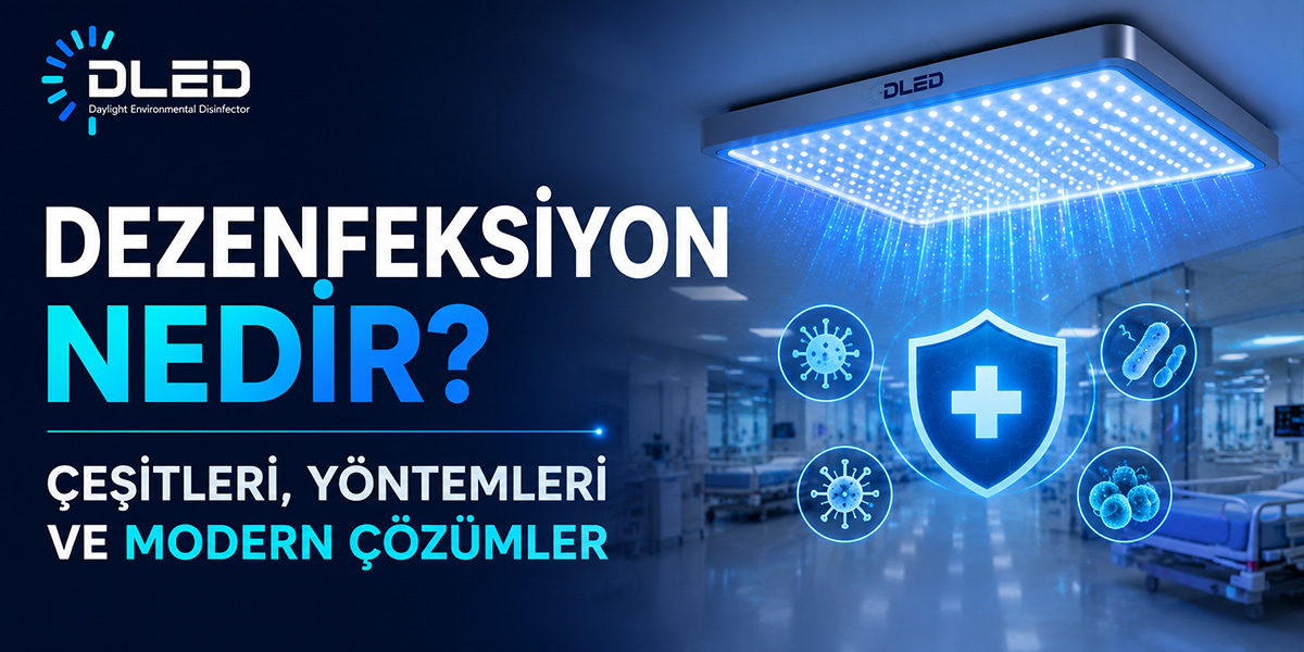 Dezenfeksiyon Nedir? Çeşitleri, Yöntemleri ve Modern Çözümler