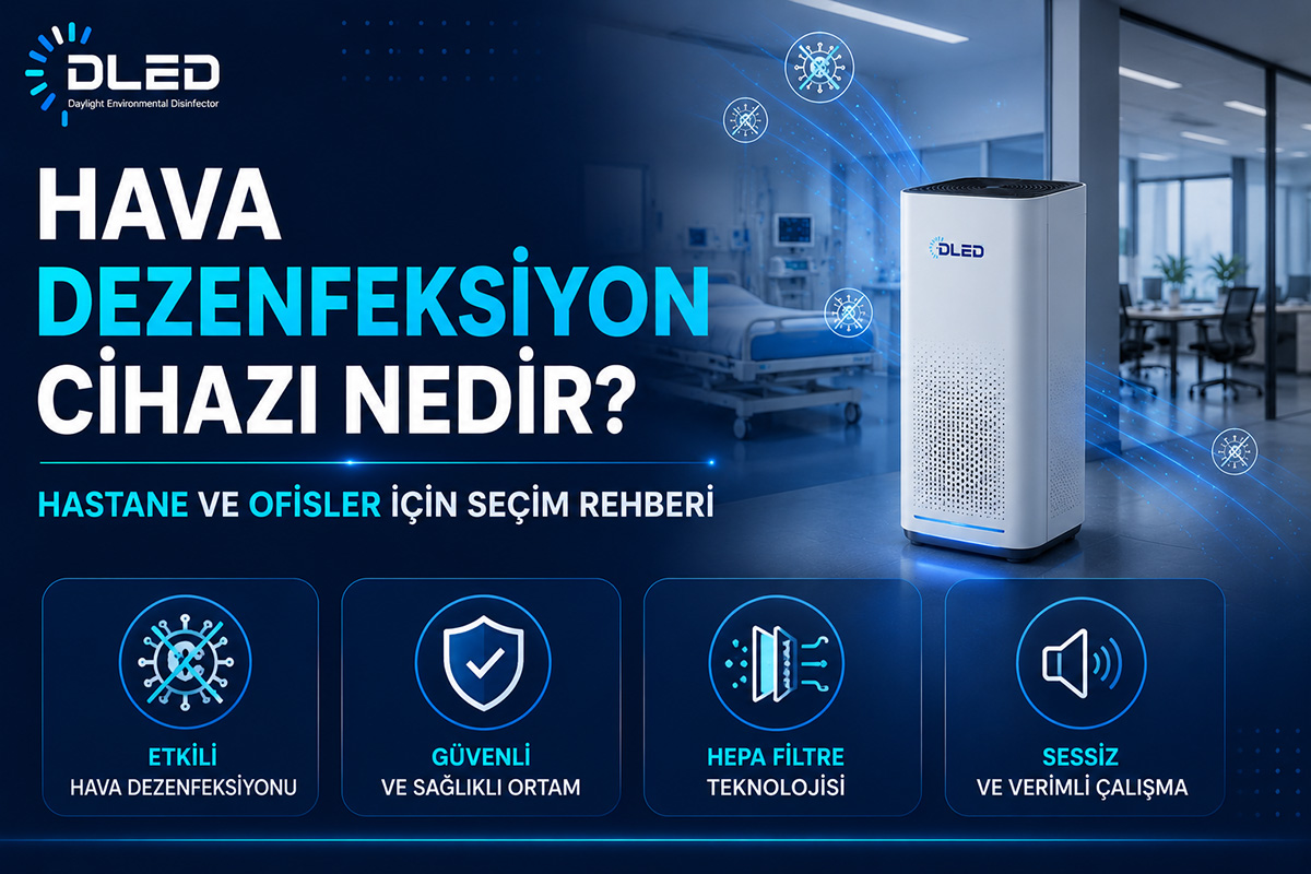 Hava Dezenfeksiyon Cihazı Nedir? Hastane ve Ofisler İçin Seçim Rehberi