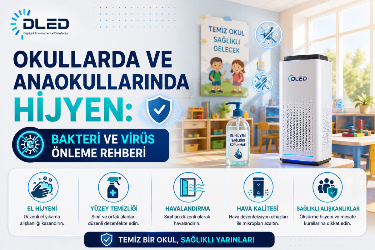 Okullarda ve Anaokullarında Hijyen: Bakteri ve Virüs Önleme Rehberi